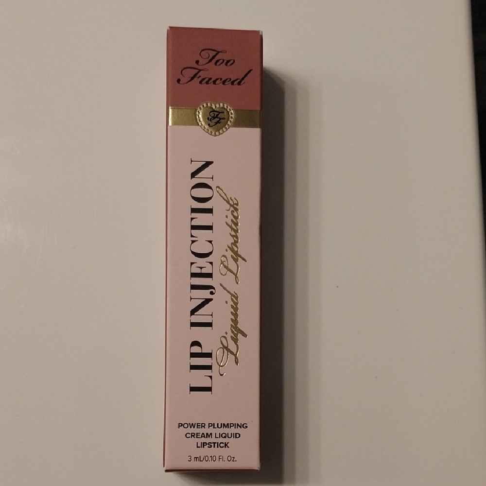 Too Faced Lip Injection Liquid Lipstick - Creamy Pink